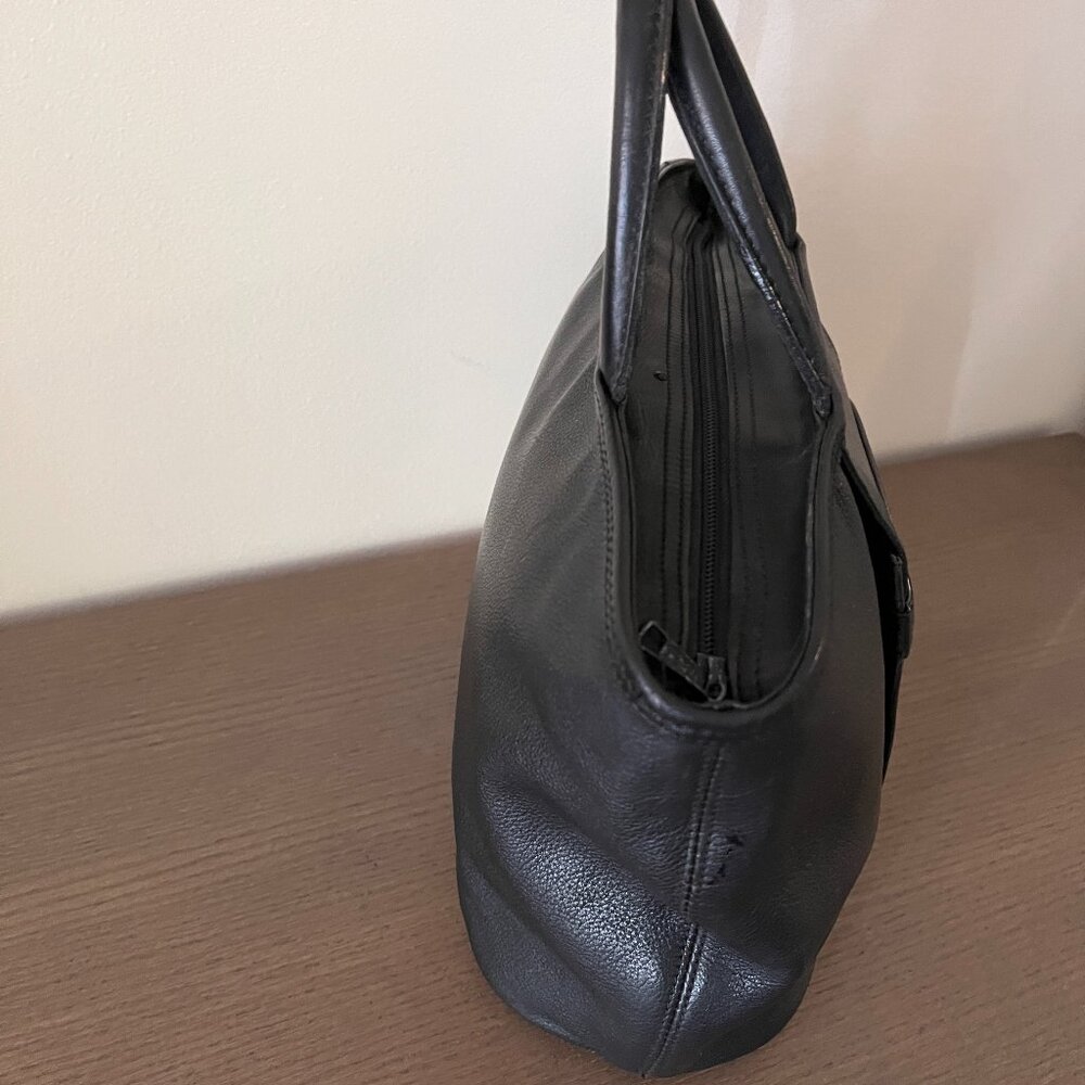 Vintage Longchamp Leather Top Handle Bag - Picture 3 of 10